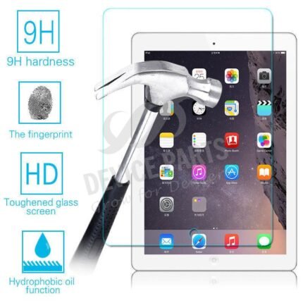 Tempered Glass Screen Protector for iPad Air/Air 2/Pro 9.7 2016/9.7 2017/9.7 2018 Transparent