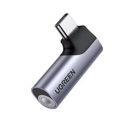 UGREEN 80394 90 Degree Angle Type-C to 3.5mm Audio Headphone Adapter