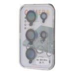 CD Series High End Rear Camera Tempered Glass Film for Samsung Galaxy S25 Ultra Black 5pcs in one set - Image 2