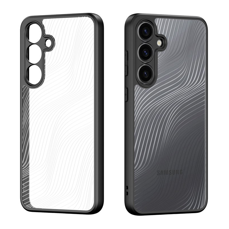41820241231174455.jpg DUX DUCIS Aimo Series Matte Anti-drop TPU + PC Case for Samsung Galaxy S25 Black - Image 1