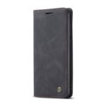 CaseMe-013 TPU Business Style Vintage Matte Horizontal Flap Leather Case for Samsung Galaxy A52/A52 5G/A52s 5G Black