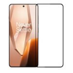 Silk Screen Full Screen Tempered Glass Screen Protector for OnePlus 13R Black