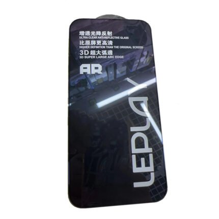 AR Anti-Reflective HD Full Screen Tempered Glass Screen Protector for iPhone 15 Pro Max Black