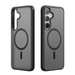 DUX DUCIS Yind Series Magnetic Matte Anti-drop TPU+PC+Magnets Case for Samsung Galaxy S25 Black