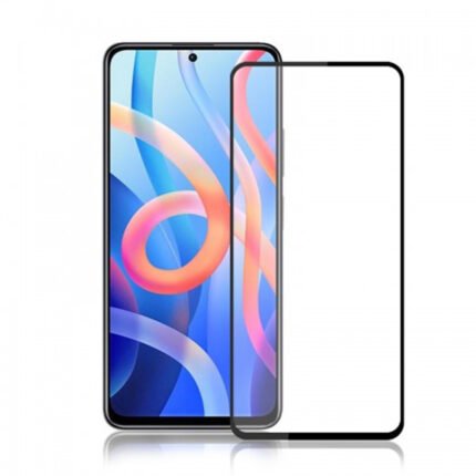 Silk Screen Full Screen Tempered Glass Screen Protector for Xiaomi 12T Black