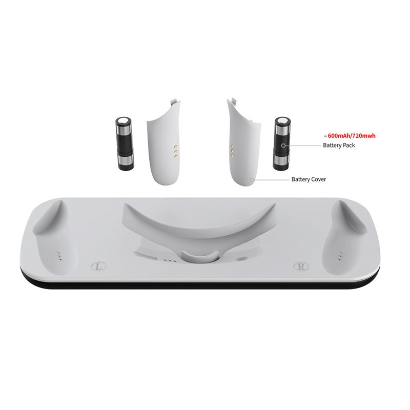 47020240301144347.jpg DOBE TY-3827 Contact Type Charging Dock with LED Indicator for Oculus Quest 3 White - Image 1