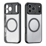 DUX DUCIS Aimo Mag Series Magnetic Matte Anti-drop TPU + PC Case for iPhone 17 Pro Max Black