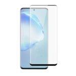 Around Glue Fingerprint Unlock Available Full Screen Tempered Glass Screen Protector for Samsung Galaxy S20 Ultra G988B/S20 Ultra 5G Black