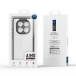 DUX DUCIS Aimo Series Matte Anti-drop TPU + PC Case for Xiaomi Redmi Note 14 Pro/Poco X7/Note 14 Pro 5G Black - Image 2