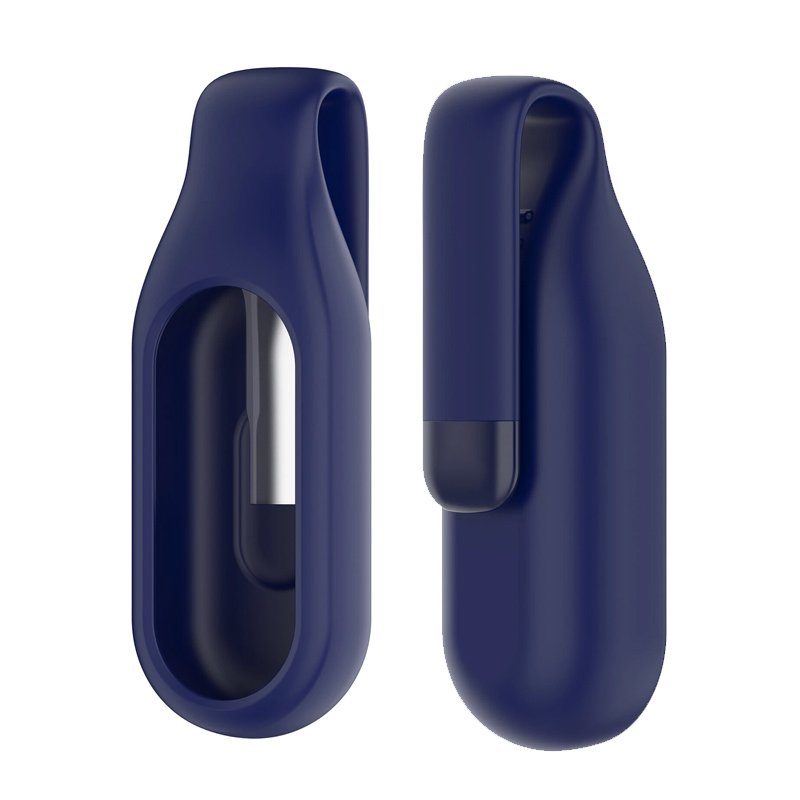 53820250521114700.jpg Silicone Protective Case with Clip for Xiaomi Band 9 Blue - Image 1