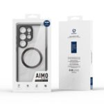 DUX DUCIS Aimo Mag Series Magnetic Matte Anti-drop TPU + PC Case for Samsung Galaxy S24 Ultra Black - Image 2