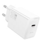 HOCO N70 30W Nuevo Single Port PD Charger Eu plug White