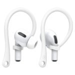 Bluetooth Wireless Headphone Soft Silicone Anti Lost Hook for AirPods 1/AirPods 2/AirPods Pro/AirPods 3 White - Image 2