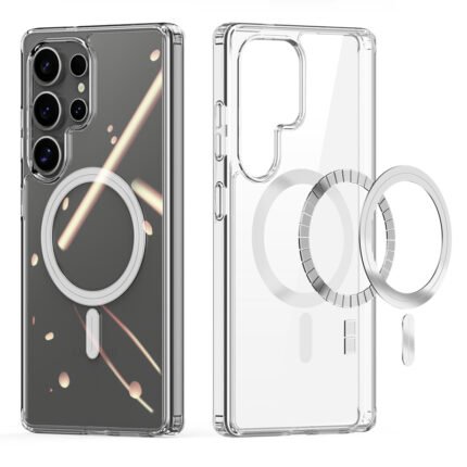DUX DUCIS Clin Series Clear Case with MagSafe for Samsung Galaxy S25 Ultra Transparent