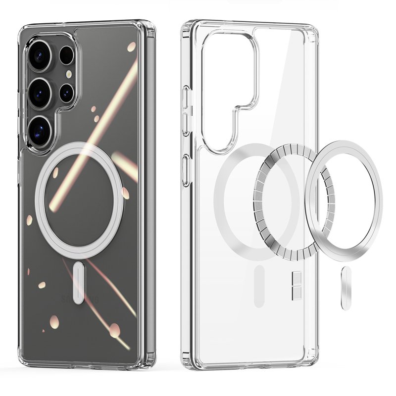 56020250106161342.jpg DUX DUCIS Clin Series Clear Case with MagSafe for Samsung Galaxy S25 Ultra Transparent - Image 1