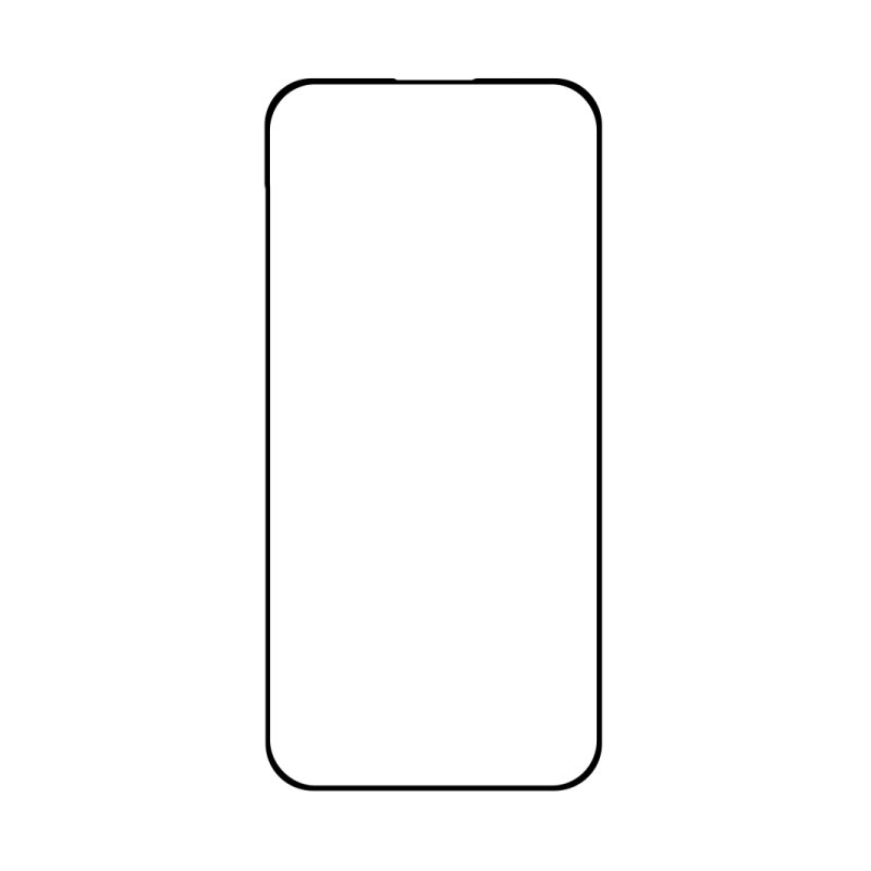 56220240621105218.jpg Silk Screen Full Screen Tempered Glass Screen Protector for iPhone 16 Pro/17 Black - Image 1