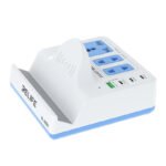 RELIFE RL-309H Multi-port Fast Charger Smart Socket with 15W Wireless Charging EU Plug