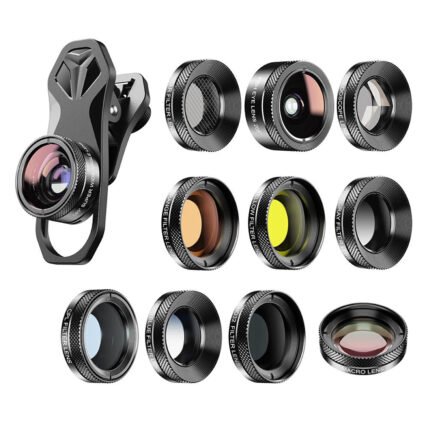 APEXEL APL-Dg11 11 in 1 Cell Phone Camera Optical Filter Lens Set