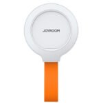 JOYROOM JR-ZS393 Magnetic Suction Phone Mount White-Orange CE/ROHS Certified - Image 2