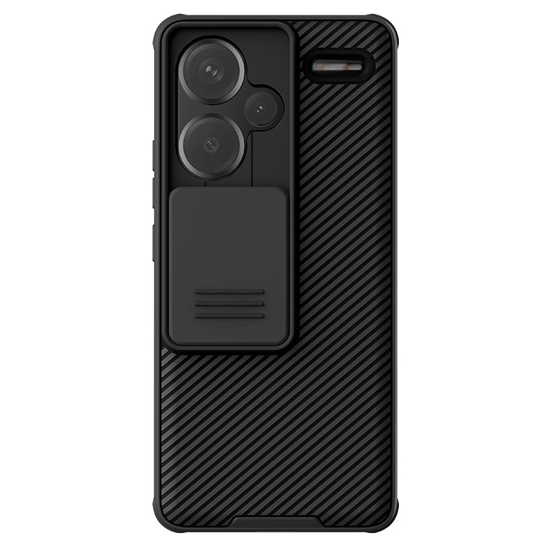 58920240429155506.jpg NILLKIN CamShield Pro Case for Xiaomi Redmi Note 13 Pro+ 5G Black - Image 1