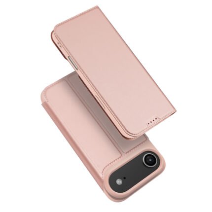 DUX DUCIS Skin Pro Series Magnetic Horizontal Flip Leather TPU + PU Case for iPhone 17 Air Pink