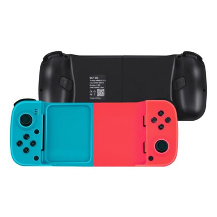 BSP-D3 Wireless Retractable Mobile Gaming Controller for Switch/PS3/PS4/iOS/Android Red+Blue