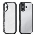DUX DUCIS Aimo Series Matte Anti-drop TPU + PC Case for iPhone 17 Black