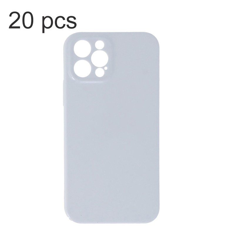 59820241221163028.jpg 20Pcs Tuoli Blank DIY Heat Transfer Soft Plastic Single Case for iPhone 12 Pro Max White - Image 1
