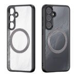 DUX DUCIS Aimo Mag Series Magnetic Matte Anti-drop TPU + PC Case for Samsung Galaxy S24 Ultra Black