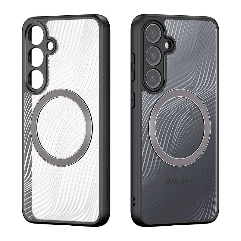 60720240328161959.jpg DUX DUCIS Aimo Mag Series Magnetic Matte Anti-drop TPU + PC Case for Samsung Galaxy S24 Ultra Black - Image 1