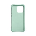 Full Pure Color MagSafe Liquid Silicone Ripple Case with Customize Side Keys Hole for iPhone 16 Green - Image 2
