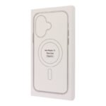Magnetic Anti Scratch Shockproof TPU+PC Case for iPhone 17 Transparent - Image 2