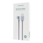UGREEN 60776 2M 6A USB to 90 Angle Type-C Charging Cable Gray - Image 2