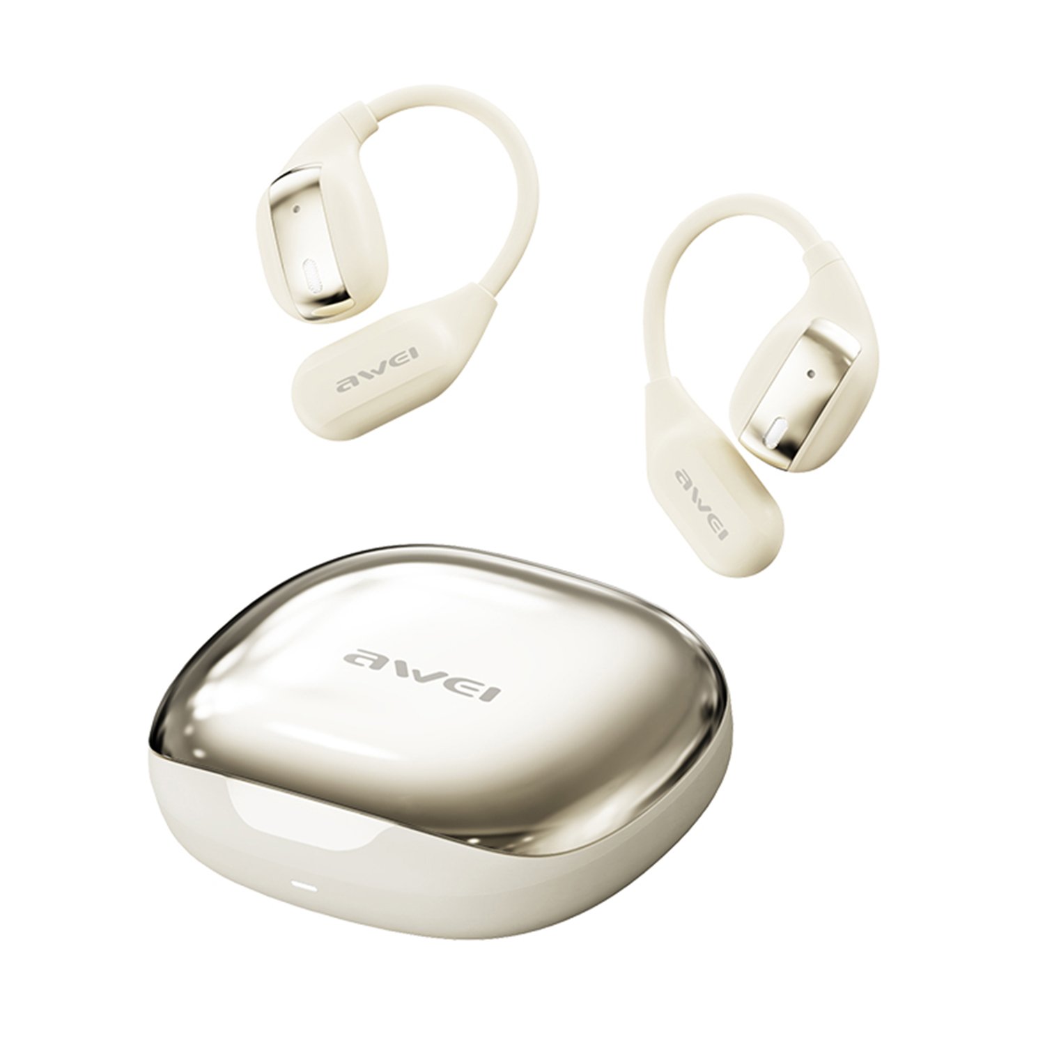 62520240906111302.jpg AWEI TZ12 Air Conduction OWS Ear-hook Bluetooth Earphone IPX4 Waterproof Buff - Image 1