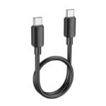 HOCO X96 0.25M 3.0A 60W Hyper Type-C to Type-C Charging Data Cable Black