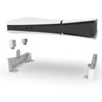GP-525 Horizontal Stand for Playstation 5 Slim Consoles White - Image 2