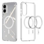 DUX DUCIS Clin Series Clear Case with MagSafe for Samsung Galaxy S25 Edge Black