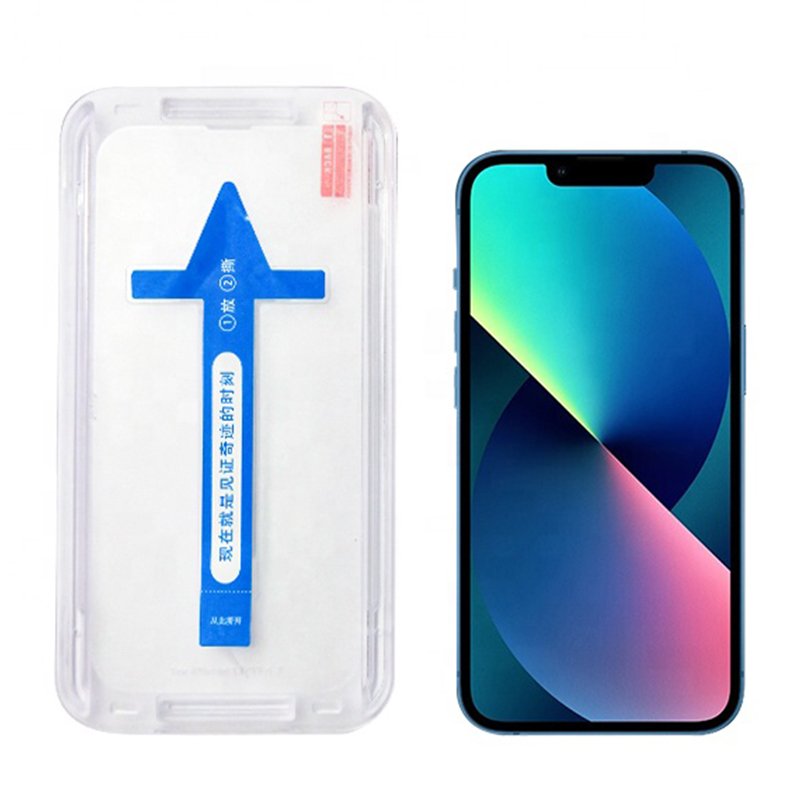 68120220118133016.jpg Privacy Anti-Glare Full Screen Tempered Glass Screen Protector with Installation Frame Kit for iPhone XR/11 Black - Image 1