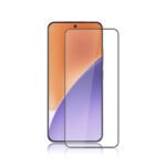Silk Screen Full Screen Tempered Glass Screen Protector for Xiaomi 15 Black