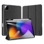 DUX DUCIS DOMO Series Luxury Smart Wake Sleep Trifold-Stand Protective Case for Xiaomi Pad 7/Pad 7 Pro Black