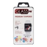 5D Soft Full Screen Tempered Glass Screen Protector for Apple Watch Series 4 44mm/Series 5 44mm/Series 6 44mm/SE 44mm Black - Image 2
