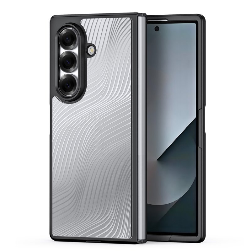 70820250704152504.jpg DUX DUCIS Aimo Series Matte Anti-drop TPU + PC Case for Samsung Galaxy Z Fold7 F966 Black - Image 1