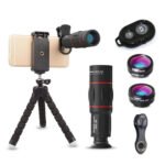 APEXEL APL-T18XBZJ5 4 in 1 18X Telescope Zoom Lens Telephoto Universal with Clip for Mobile Phone - Image 2