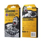 WEKOME WTPC-010 KingKong Crystal Metal Rear Lens Protector for iPhone 16 Pro/16 Pro Max Black - Image 2