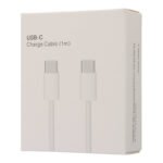 MUF72ZE/A 1M Type-C to Type-C Charging Data Cable for iPhone Ori White - Image 2