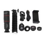 APEXEL APL-T18XBZJ5 4 in 1 18X Telescope Zoom Lens Telephoto Universal with Clip for Mobile Phone