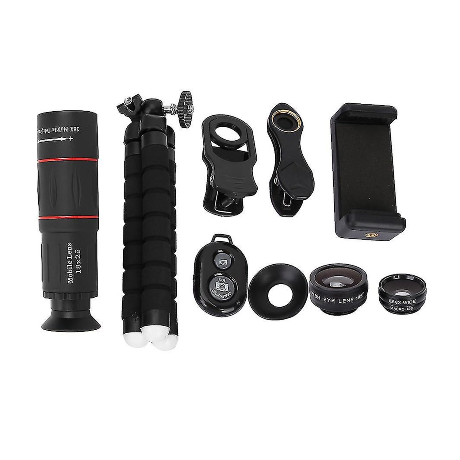 75020250310104619.jpg APEXEL APL-T18XBZJ5 4 in 1 18X Telescope Zoom Lens Telephoto Universal with Clip for Mobile Phone - Image 1