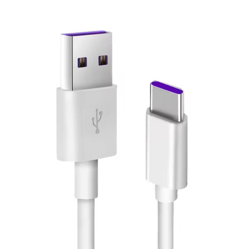 77320250611181439.jpg 1M 5A 40W Type-C Charging Data Cable for Huawei Ori Purple - Image 1