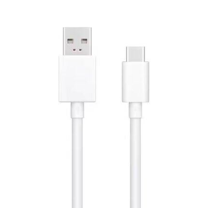 D886 1M 8A Type-C Charging Data Cable for Oppo Ori White