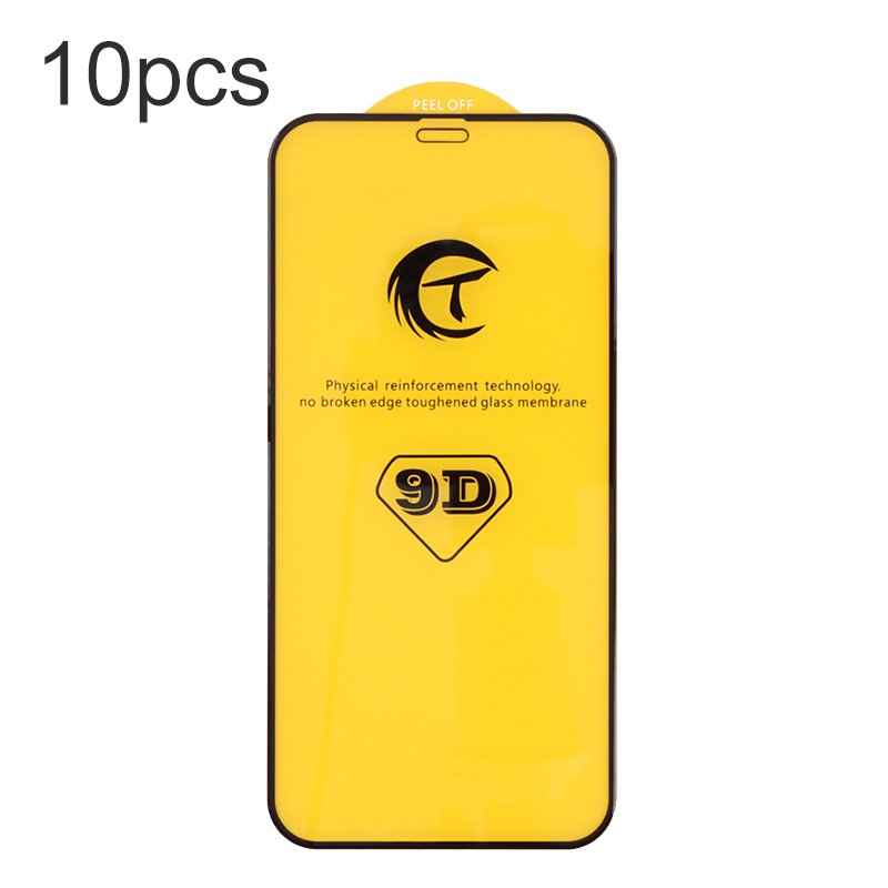 79120250618170937.jpg 10Pcs 9D Full Screen Tempered Glass Screen Protector for iPhone 17 Pro Black - Image 1